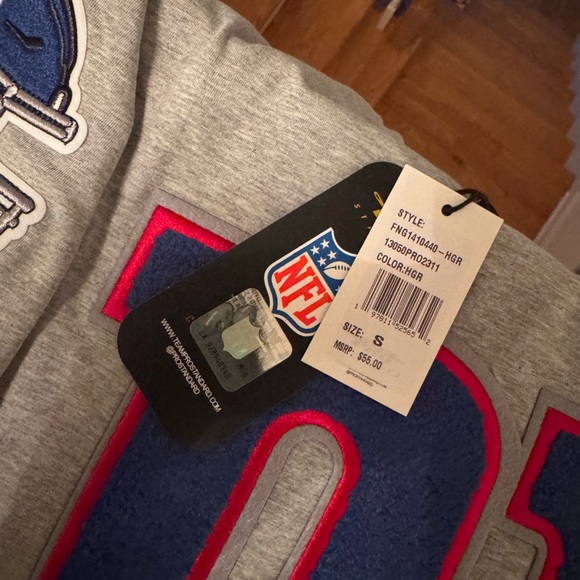 Brand new w tags 🏷️ NFL NYG NY Giants unisex tee t-shirts size small embroidered - Picture 11 of 13